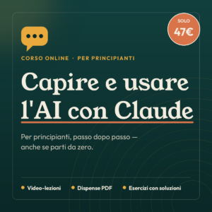 Corso AI per iniziare
